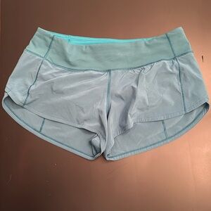 Lululemon speed up shorts low rise